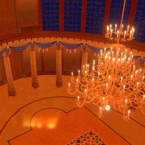 Stepping into the Magic: Experiencing Beauty and the Beast's Ballroom in Virtual Reality